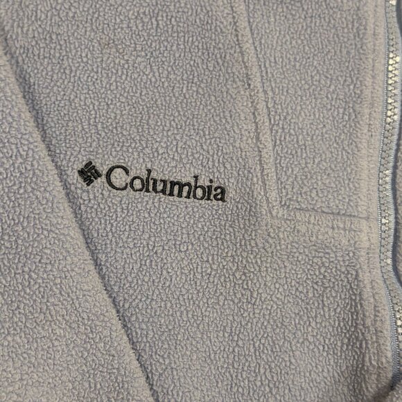 Columbia Sportswear Full-Zip Fleece Jacket Size Kids Youth 14/16 - Picture 4 of 6
